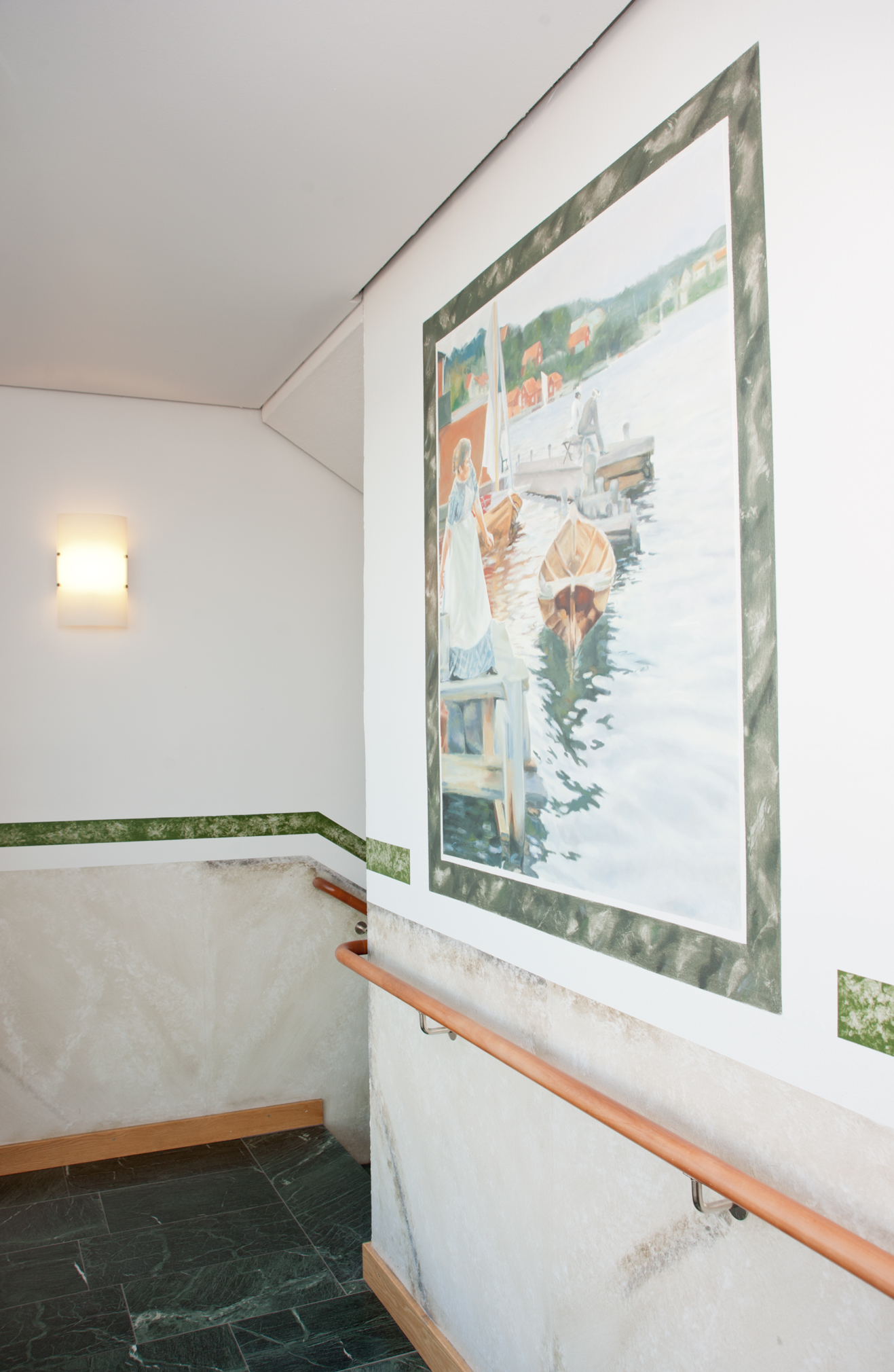 Reproduktion av Claes-Åke Schlönzig- Anders Zorn - Vågskvalp