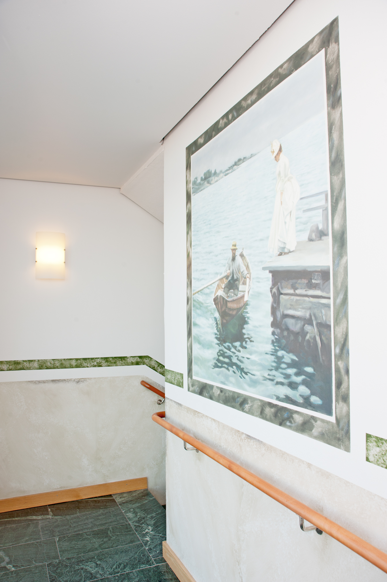 Reproduktion av Claes-Åke Schlönzig - Anders Zorn - Sommarnöje