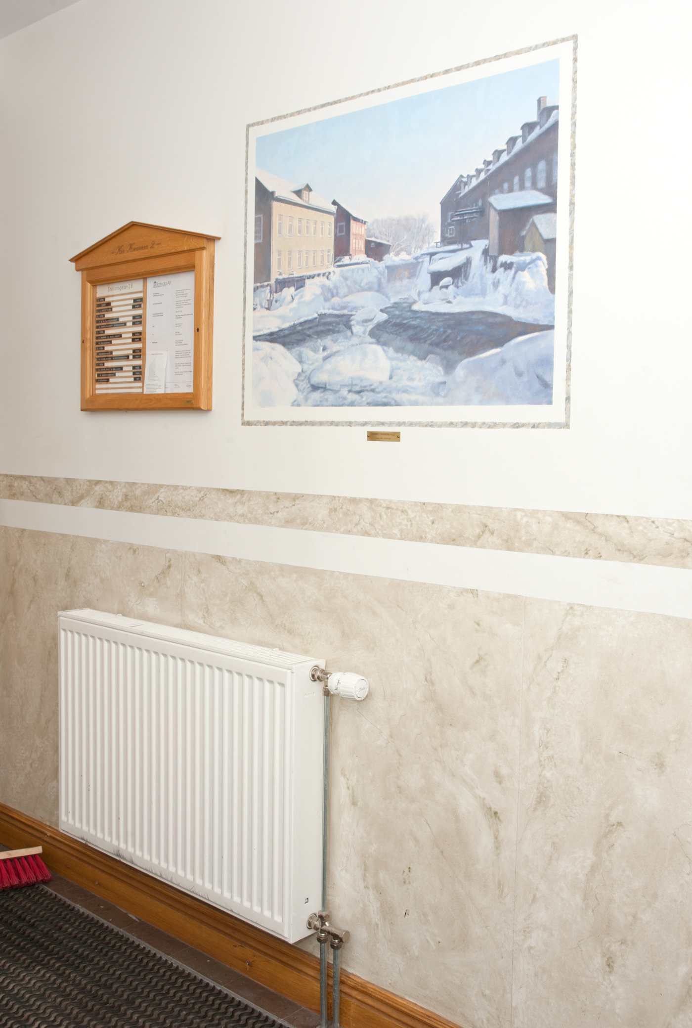 Vinterbild Tanneforsfallet